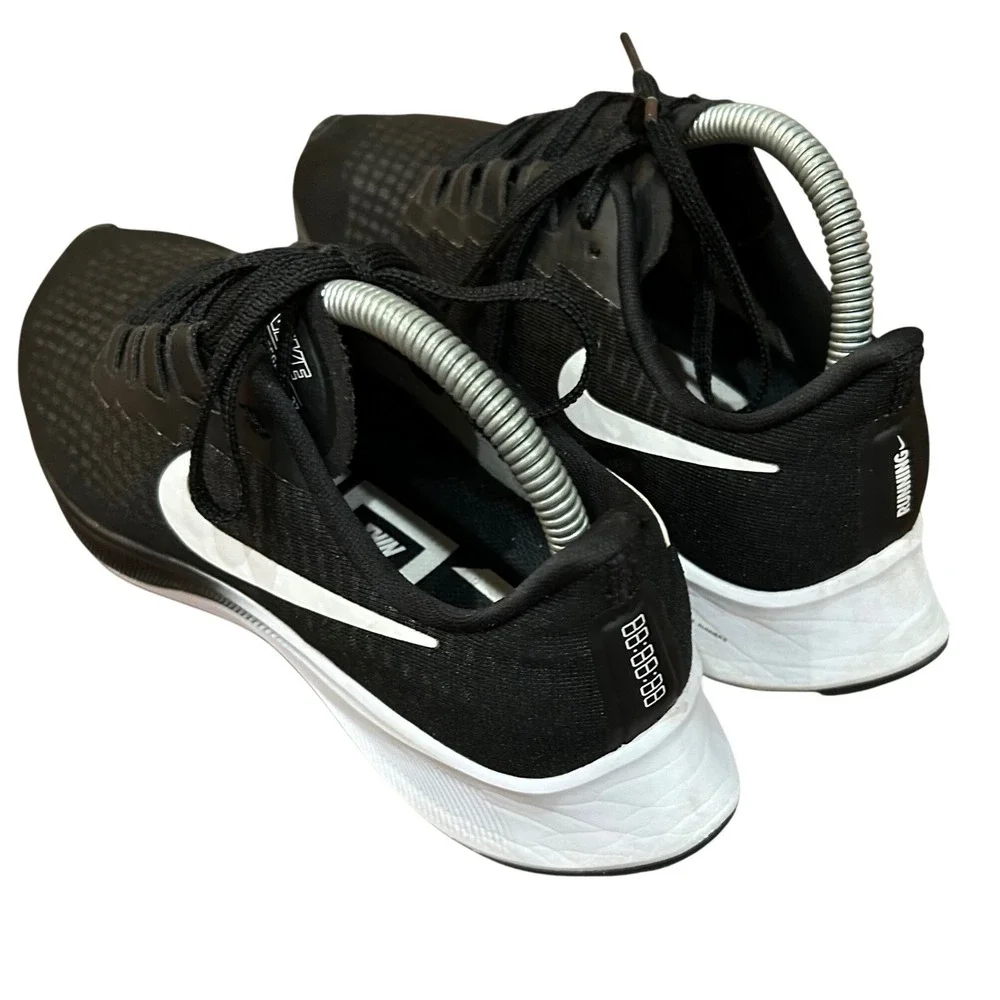 Nike Air Zoom Pegasus 37 Running Shoes Womens Black White CJ0506-001 Size 9